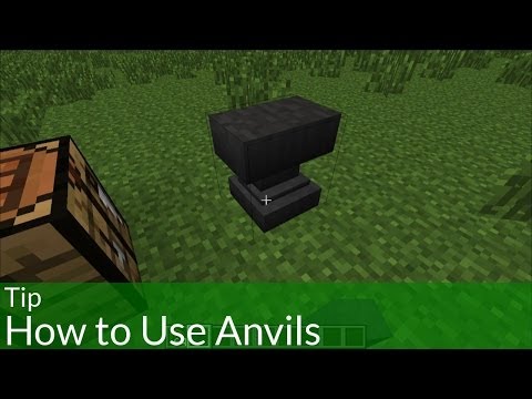 OMGcraft - Minecraft Tips & Tutorials! - Tip: How to Use Anvils in Minecraft