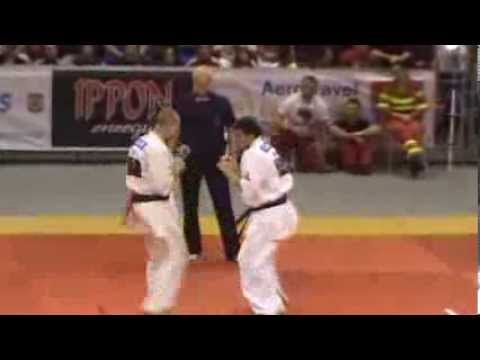 EC 2013 Oradea, Romania - VASIL VANGELOV (BUL) (shiro) vs. ZSOLT BALOGH (HUNGARY)