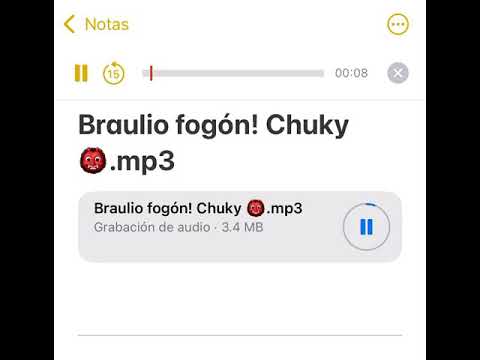 Braulio fogón! Chuky👹