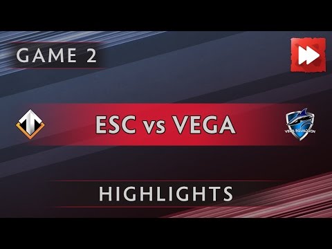 Escape Gaming vs Vega Squadron [Game 2] World Cyber Arena 2016 S2 - Dota Highlights