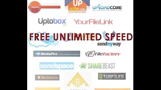 [VERSION 2]How To Download From File Hosting Websites For Free Unlimited Speed [VERSION 2]