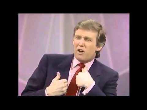 Donald Trump 1988 on Foreign Policy, running for POTUS