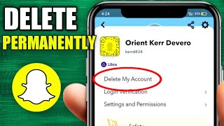 How to DELETE SnapChat Account (2024)