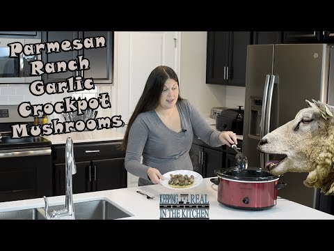Crock Pot Ranch Parm Mushroom Recipe! Episode 132