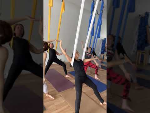 Aerial Yoga 1-hour All-Levels Class