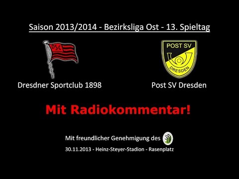 Dresdner SC 1898 - Post SV Dresden 1:3 (30.11.2013)