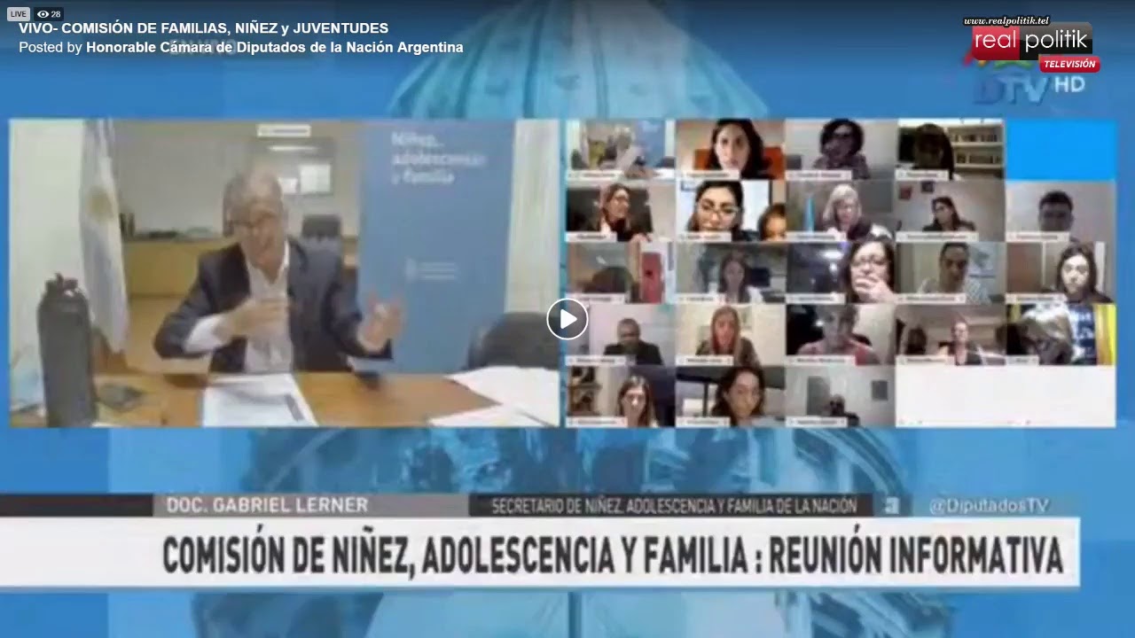 Videoconferencia Honorable Cámara de Diputados de la Nación