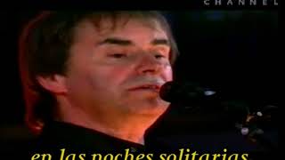 Chris de Burgh, Carry me like a fire in your heart Live  subtitulado