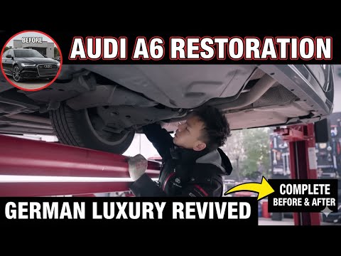 Audi A6 Restoration: Complete BEFORE & AFTER Transformation! (Bringing German Luxury Back)