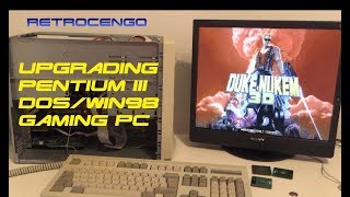Upgrading my Intel Pentium III Retro Gaming PC to 866MHz Beast for MS-DOS and Windows 98 gaming