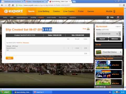 06.07.2013 Single Bet: Viikingit - OPS Oulu