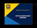 University of Michigan-Flint Graduate Business Programs and BBA Online Presentation - OptumRX