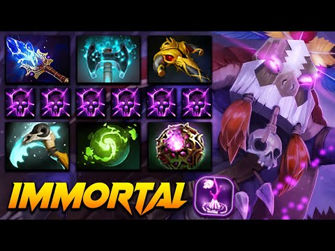 Witch Doctor Immortal Magic Carry - Dota 2 Pro Gameplay [Watch & Learn]