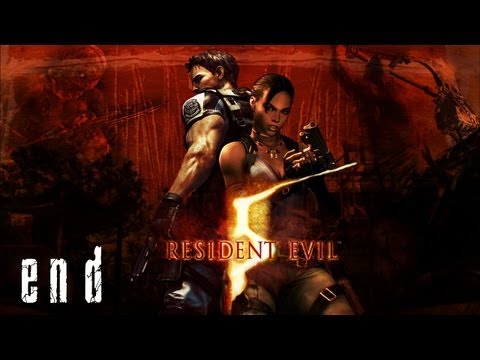 Resident Evil 5 Walkthrough S-Rank Part 28 - Wesker Final Battle + Ending