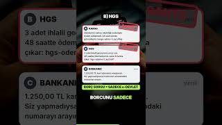 Bu 3 SMS'ten Sadece Biri Gerçek! Hangisi? 📱 #shorts