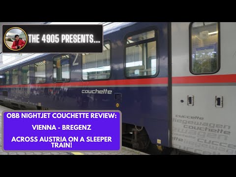 Nightjet couchette Review; my first EVER sleeper train experience: The 4905