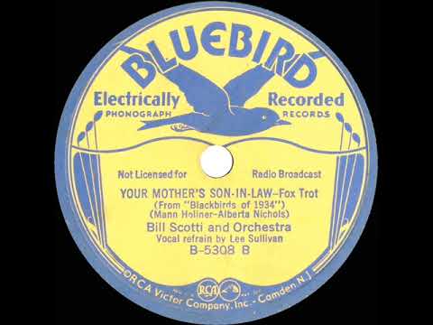 1933 Bill Scotti - Your Mother's Son-In-Law (Lee Sullivan, vocal)