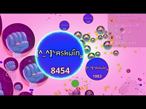 AGARIO MOBILE INSANE SOLO 1V4 CLUTCH + EPIC REVENGE