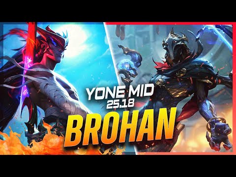 BROHAN - Yone vs Viktor MID Patch 25.18 - Yone Gameplay
