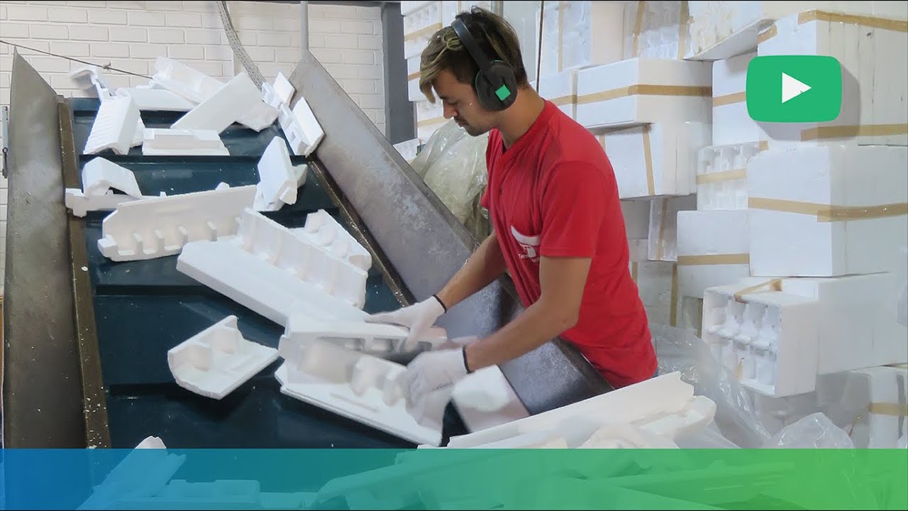 Você sabe como funciona a reciclagem de EPS Isopor*?
