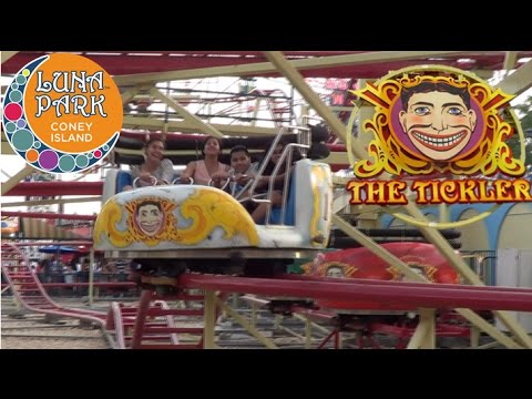 Off-ride footage of a Tickler train