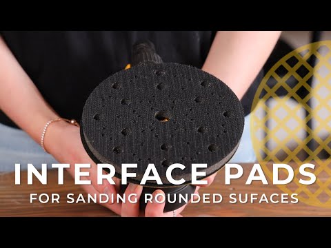 Mirka Interface pads for sanding round surfaces