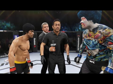 Bruce Lee vs. Vajrapani - EA Sports UFC 2 - Dragon Fights 🔥🐲