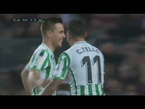 Gol de Giovani Lo Celso - Barcelona 1 - Betis 3
