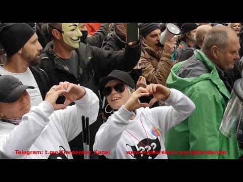 Der Polizeikessel von Stuttgart​ Demo​ und Umzug​ 17.04.21 (Kurzfassung)