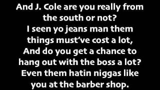 J. Cole - Knock On Wood (Lyrics On Screen)