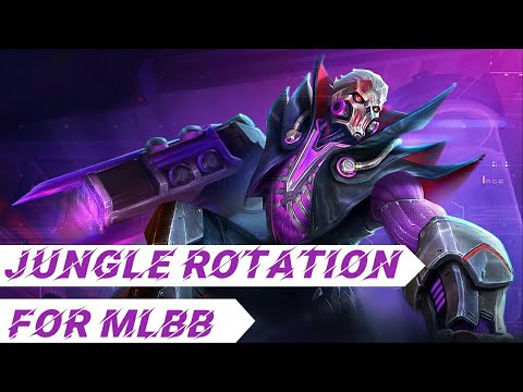Basic jungle rotation guide for mobile legends||Rotation guide#1