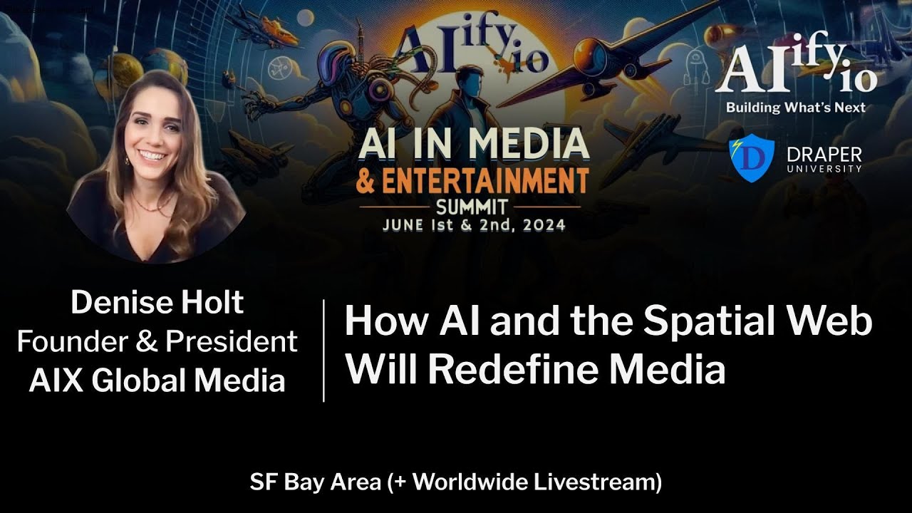 Denise Holt - How Active Inference AI & the Spatial Web Will Redefine Media