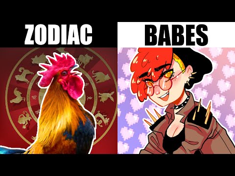 IF THE CHINESE ZODIAC WERE CUTE GIRLS [part 3! year of the snake, monkey, rooster + more]