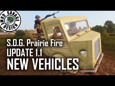 NEW VEHICLES - UPDATE 1.1 Arma 3 S.O.G. Prairie Fire - Showcase