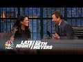 CECILY STRONG Is Haunted - Late Night with Seth.
