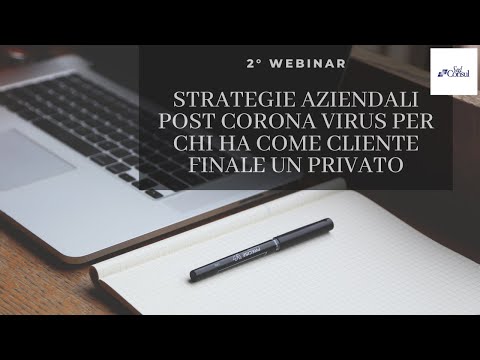 , title : 'Strategie aziendali post corona virus per attività con cliente finale un PRIVATO 09.04.20'
