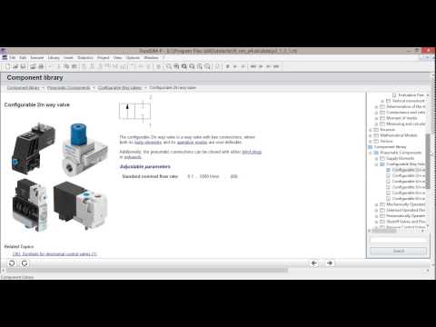 Моделирование пневмопривода. Уроки FluidSIM. Урок 1.Введение FluidSIM. Интерфейс оболочки.