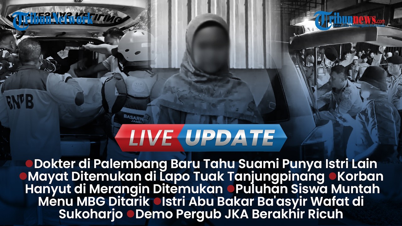 LIVE UPDATE SORE: Wanita di Palembang Tertipu Suami Punya KTP Ganda, 2 Bayi Harimau Sumatera Lahir