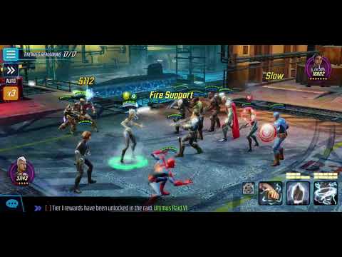 MARVEL STRIKE FORCE - Dark Dimension Node 10 Ultron first try
