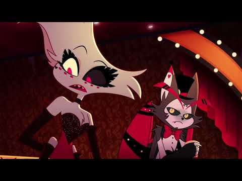 Husk and Angel at the bar | Hazbin Hotel Season 2 Ep 6