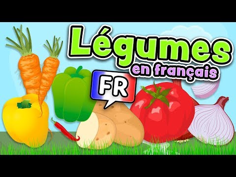 Vegetables in French (Légumes en français)