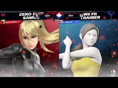 CT Smash Ultimate Singles #3 - Lights (Zero Suit Samus) vs Silver (Wii Fit Trainer) - Grand Final