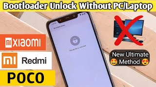 Xiaomi Mi Bootloader Unlock Without PC | Redmi Poco Bootloader Unlock no PC | miui14 unlock no pc
