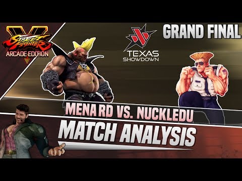 SFV AE Match Analysis: Texas Showdown 2018 GRAND FINAL - MenaRD vs. NuckleDu