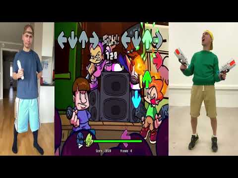 🔫Friday Night Funkin' Online Part 3 Uberkids vs Pico In Real Life