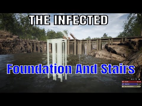 THE INFECTED 9.6.2 Foundation and Stairs Bridge House