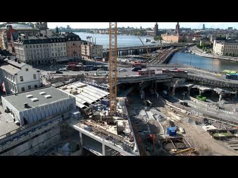 Projeto Estocolmo Slussen 2019-08-03 UHD 4K