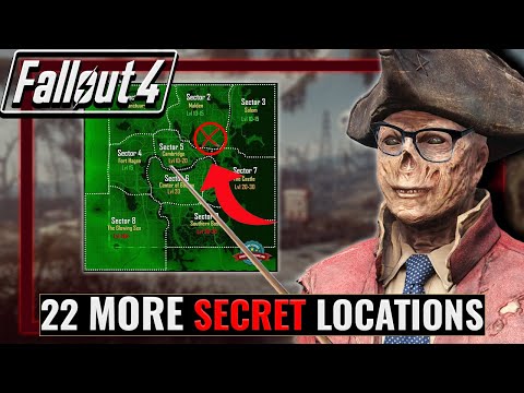 22 MORE Hidden & Unmarked Locations in Fallout 4