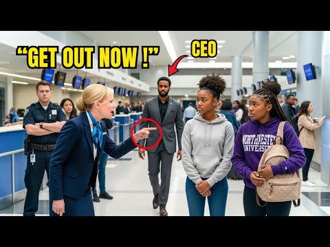 They Blocked Two Black Girls from Boarding — Then the CEO Walked In and Said, “They’re My Daughters"