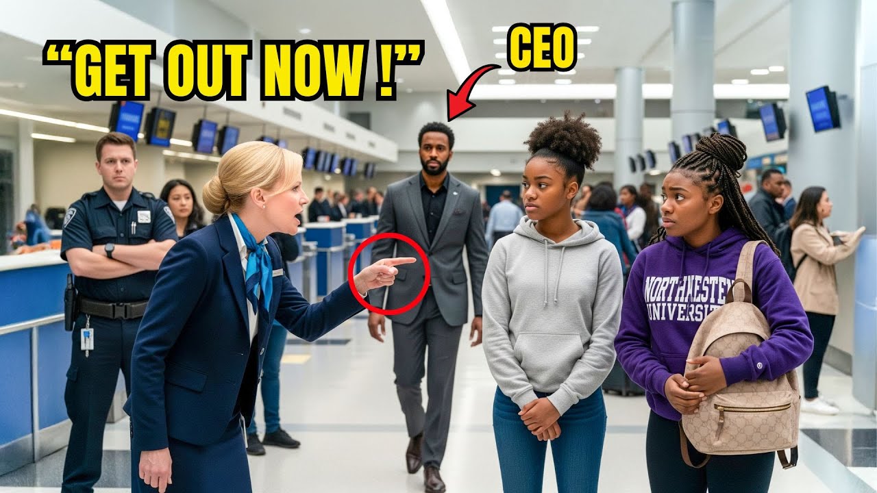 They Blocked Two Black Girls from Boarding — Then the CEO Walked In and Said, “They’re My Daughters"